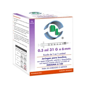 JERINGA (UNIBODY) 0.3 ML 31X06 C/100 -DL